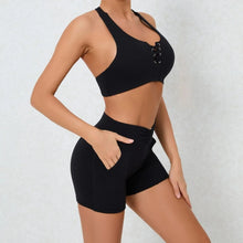 Load image into Gallery viewer, Black Althea Fitness Set | Daniki Limited