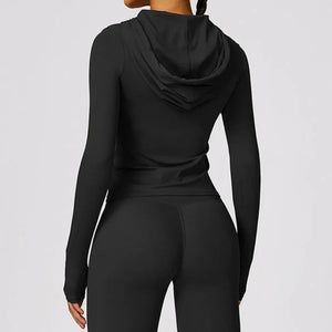 Black Pace Fitness Top | Daniki Limited