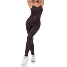 Load image into Gallery viewer, Black Camo Jumpsuit | Daniki Limited