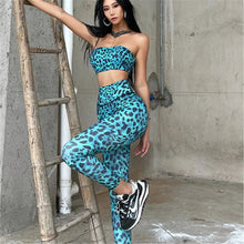 Load image into Gallery viewer, Teal Indigo Fitness Set | Daniki Limited
