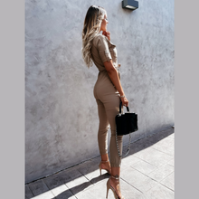 Load image into Gallery viewer, Khaki Charlize Jumpsuit | Daniki Limited