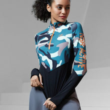 Load image into Gallery viewer, Teal/Black Active Top | Daniki Limited