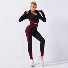 Load image into Gallery viewer, Maroon Supreme Long Sleeve Set | Daniki Limited