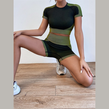 Load image into Gallery viewer, Green Supreme Shorts Set | Daniki Limited
