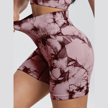 Load image into Gallery viewer, Wine Anneliese Fitness Shorts | Daniki Limited