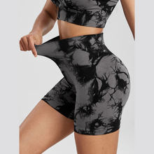 Load image into Gallery viewer, Black Anneliese Fitness Shorts | Daniki Limited