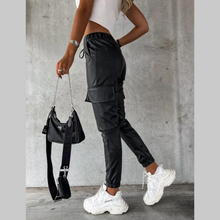Load image into Gallery viewer, Black Annika Casual Pants | Daniki Limited