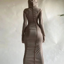 Load image into Gallery viewer, Khaki Petra Maxi Dress | Daniki Limited