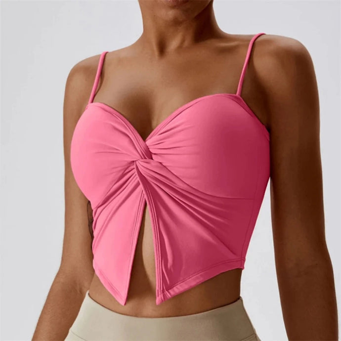 Pink Florence Fitness Top | Daniki Limited