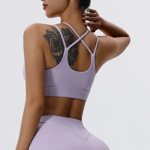 Purple Gina Sports Bra | Daniki Limited