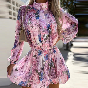 Pink Luella Mini Dress | Daniki Limited