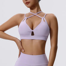 Load image into Gallery viewer, Blue Gina Sports Bra | Daniki Limited