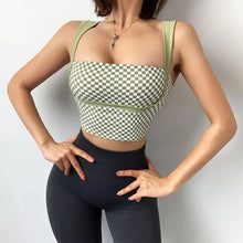 Load image into Gallery viewer, Green Cleo Sports Bra | Daniki Limited