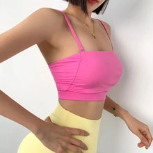 Load image into Gallery viewer, Pink Noemi Sports Bra | Daniki Limited