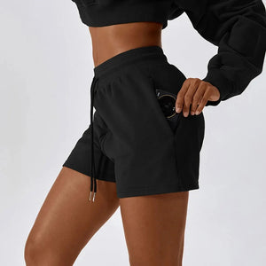 Black Payton Fitness Shorts | Daniki Limited