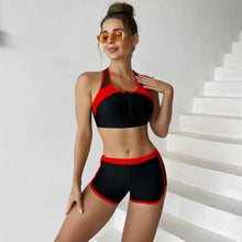 Load image into Gallery viewer, Red Roxanne Swim Set | Daniki Limited
