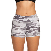 Load image into Gallery viewer, Grey Camo Fitness Shorts | Daniki Limited