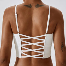 Load image into Gallery viewer, White Spark Sports Bra  | Daniki Limited