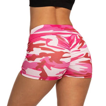 Load image into Gallery viewer, Pink Camo Fitness Shorts | Daniki Limited