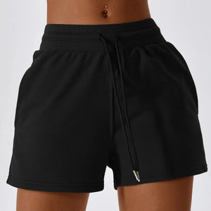 Black Payton Fitness Shorts | Daniki Limited