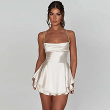 Load image into Gallery viewer, White Gini Mini Dress | Daniki Limited