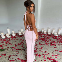 Load image into Gallery viewer, Pink Becca Maxi Dress | Daniki Limited