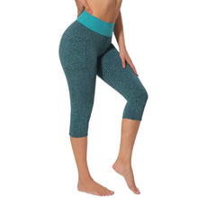 Load image into Gallery viewer, Teal/Green Dynamic Leggings | Daniki Limited