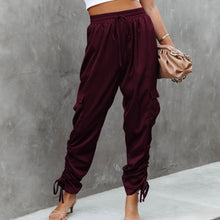 Load image into Gallery viewer, Wine Muse High-Waist Pants | Daniki Limited
