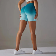 Load image into Gallery viewer, Blue/Green Luna Shorts | Daniki Limited