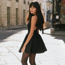 Load image into Gallery viewer, Black Sloane Mini Dress | Daniki Limited