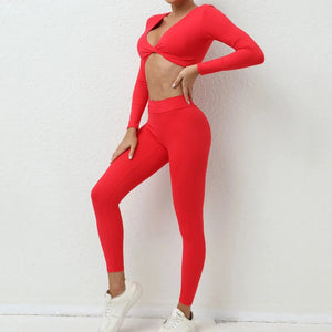 Red Vara Fitness Set | Daniki Limited