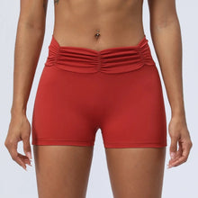 Load image into Gallery viewer, Red/Orange Spry Fitness Shorts | Daniki Limited