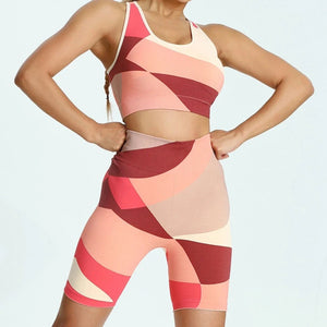 Red Halsey Fitness Set | Daniki Limited