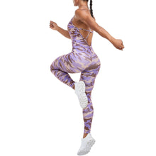 Load image into Gallery viewer, Purple Camo Jumpsuit | Daniki Limited