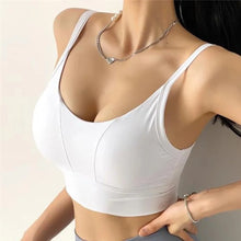 Load image into Gallery viewer, White Grace Sports Bra | Daniki Limited