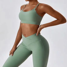 Load image into Gallery viewer, Green Evolve Sports Bra | Daniki Limited