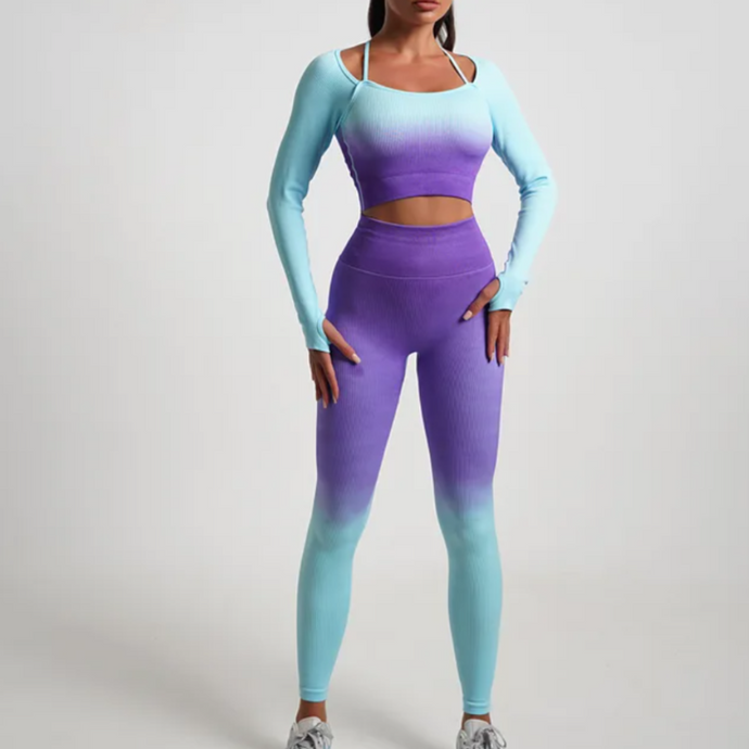 Purple Skye Fitness Set | Daniki Limited
