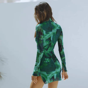 Emerald Liv Mini Dress | Daniki Limited