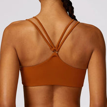Load image into Gallery viewer, Brown Callie Sports Bra | Daniki Limited