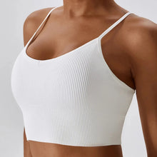 Load image into Gallery viewer, White Spark Sports Bra  | Daniki Limited