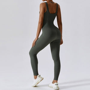 Green Vitality Jumpsuit | Daniki Limited
