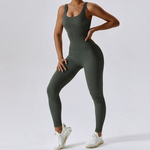 Green Vitality Jumpsuit | Daniki Limited