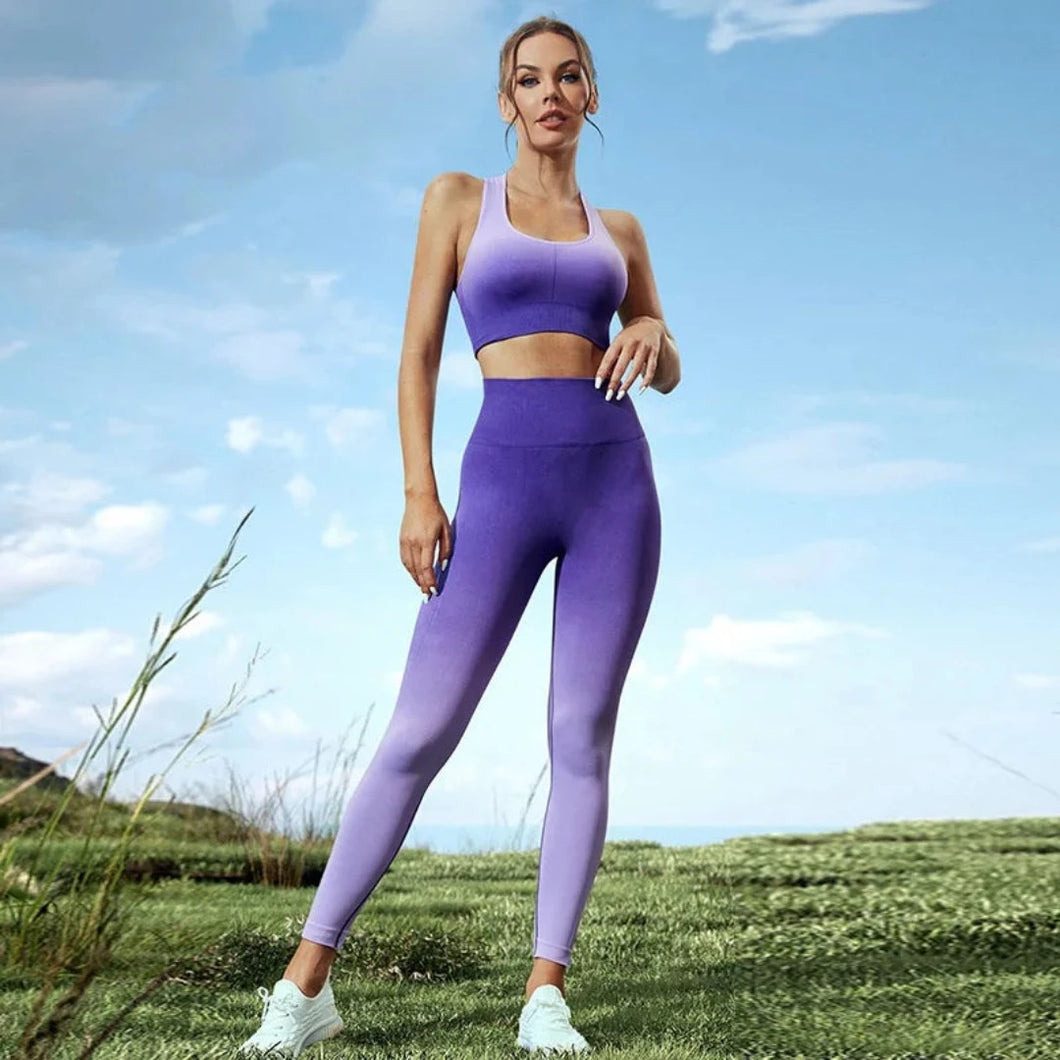 Purple Maisie Fitness Set | Daniki Limited