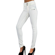 Load image into Gallery viewer, White Ursula High-Waist Jeans | Daniki Limited
