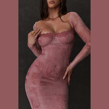 Load image into Gallery viewer, Blush Yasmine Midi Dress | Daniki Limited
