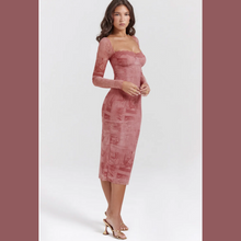 Load image into Gallery viewer, Blush Yasmine Midi Dress | Daniki Limited