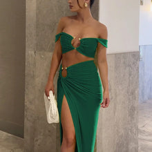 Load image into Gallery viewer, Green Cillian Maxi Set | Daniki Limited