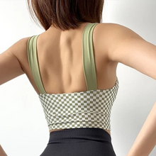 Load image into Gallery viewer, Green Cleo Sports Bra | Daniki Limited
