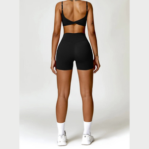 Black Ease Fitness Shorts | Daniki Limited