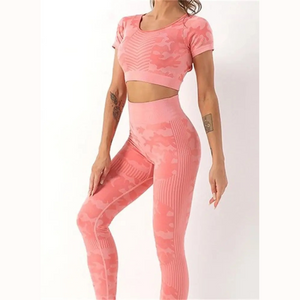 Pale Pink Harper Fitness Set | Daniki Limited